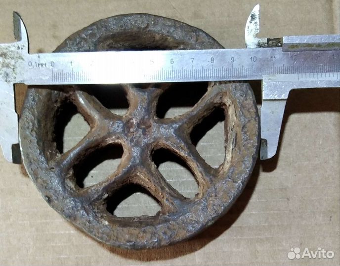 Старинный колосник для самовара