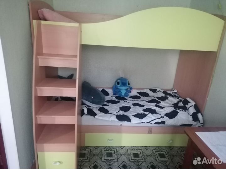 Двухъярусная кровать бу