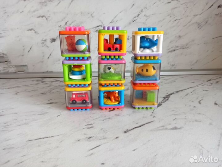 Развивающие игрушки кубики