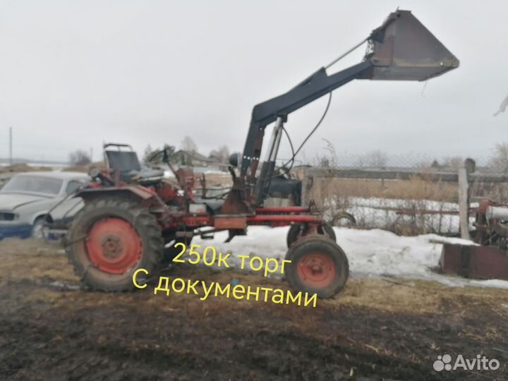 Трактор ЛТЗ Т-40 с КУН, 1991