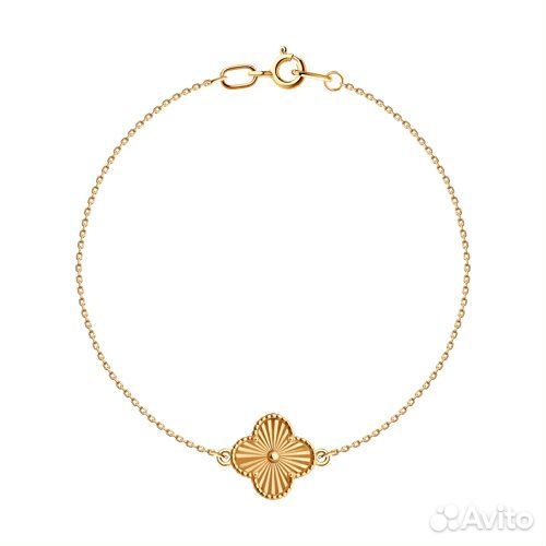 Браслет sokolov из золота, 051539, р.18