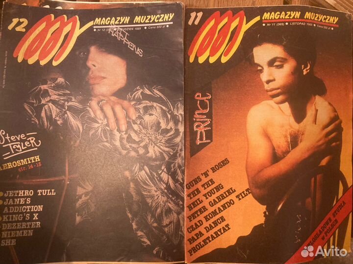 Журналы рок разные