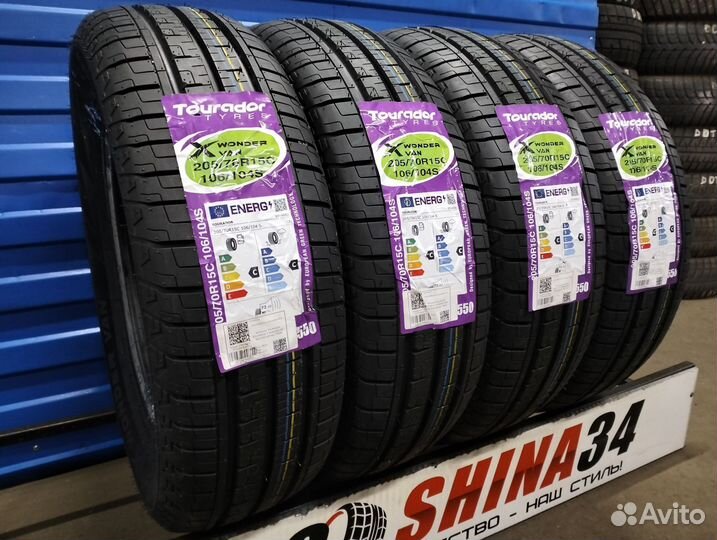 Tourador X Wonder Van 205/70 R15C 107S