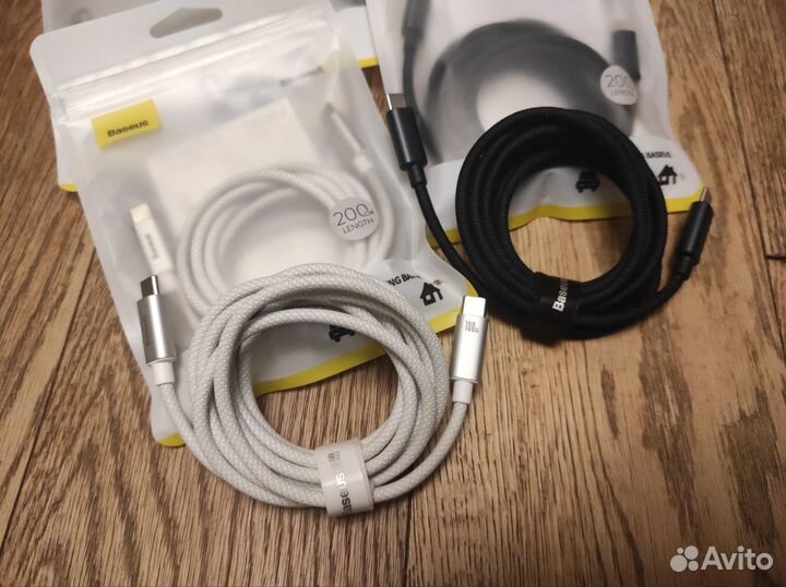 Кабель baseus type-c 100W 2m