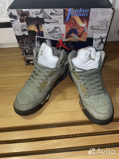 Jordan 5 jade (оригинал)
