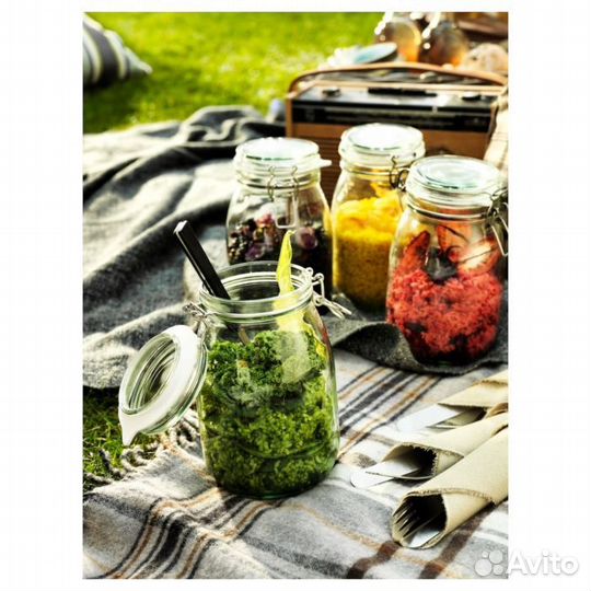 Новые банки Коркен Икеа. 0,5 л. и 1 л