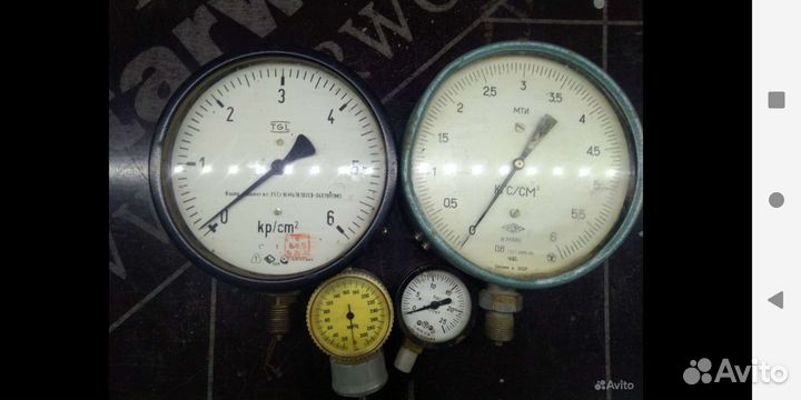 Психрометры, манометры, расходомер