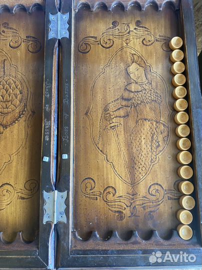 Нарды резные ручной работы
