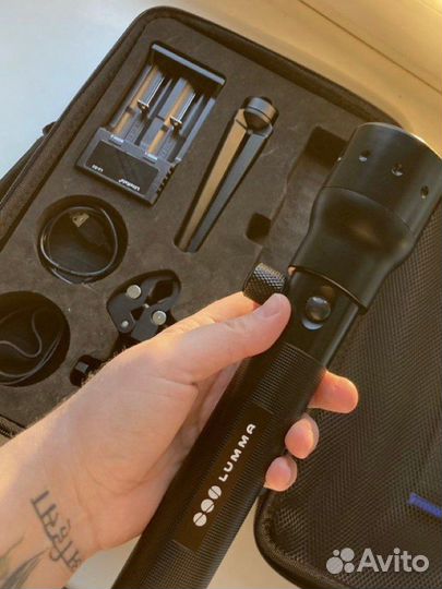 Фонарь для фотографов с доп оборудованием