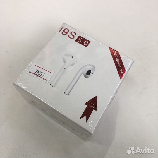 Беспроводные наушники i9s белые