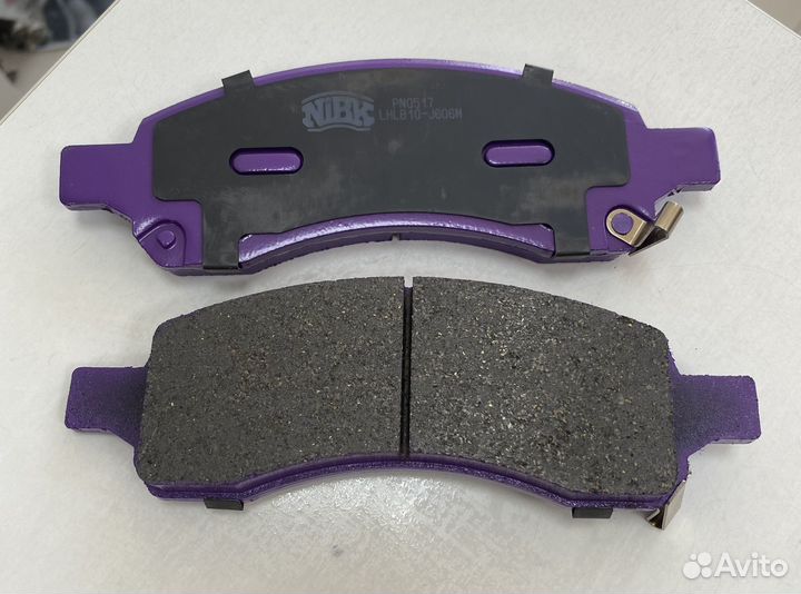 Колодки тормозные дисковые передн. Trail Blazer