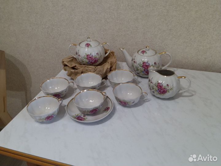 Чайный сервиз СССР новый