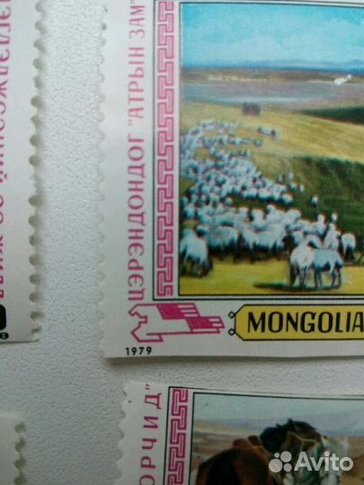 Марки гашёные монгол шудан, польша, китай