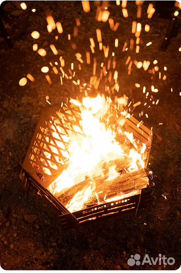 Решётка ShineTrip A483-H01 для костровой чаши A483