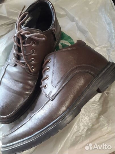 Ботинки зимние 40 размер кожа