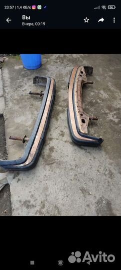 Бампера на Вольво 240