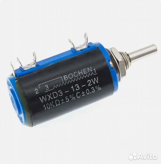 WXD3-13-2W, Многооборотный потенциометр 10кОм