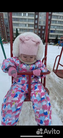 Детский комбинезон зимний для девочки