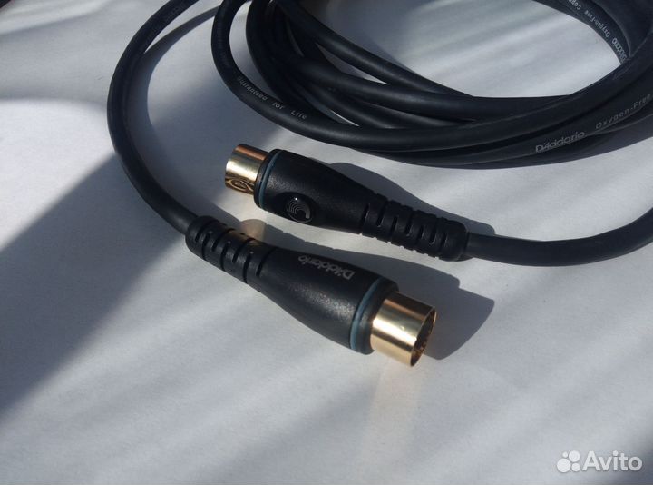 Миди кабель D'addario 3 метра