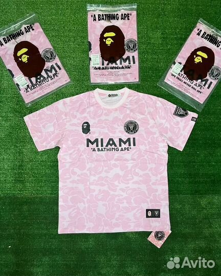 Футболка bape inter miami