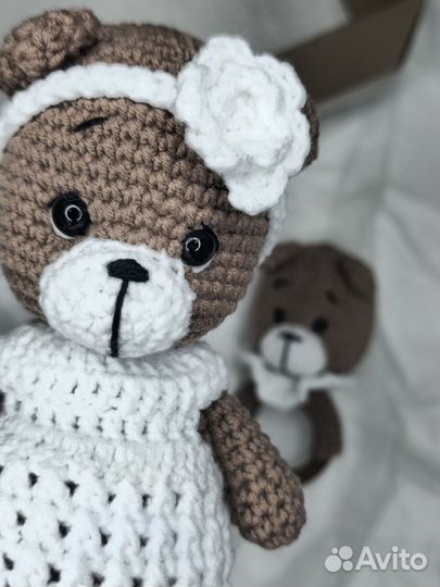 Вязаные игрушки ручной работы