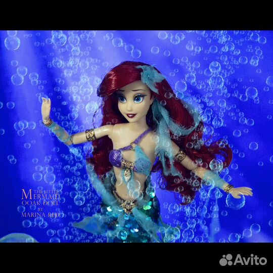 Disney Ариэль лимитированная ооак кукла