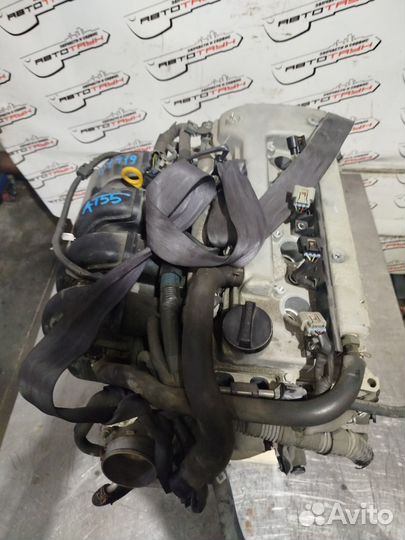 Двигатель toyota pontiac 1ZZ-FE. vista ardeo voltz will VS wish. ZZT251 ZZV50 ZZV50G ZZW30 впуск пла