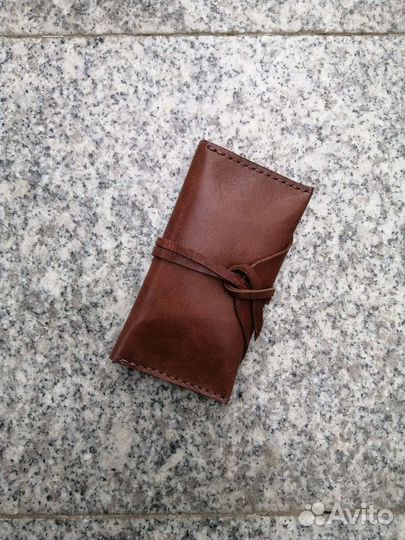 Кожаный кисет для табака и самокруток