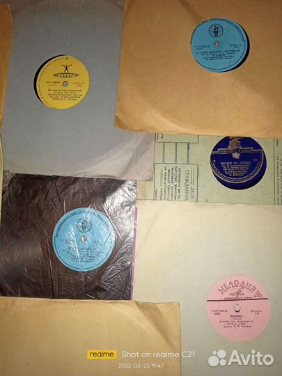 Пластинки разные 50-60гг