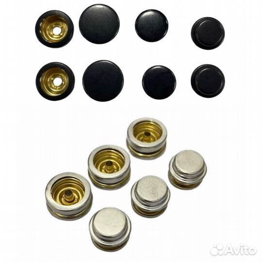 Установка кнопок на одежду оптом