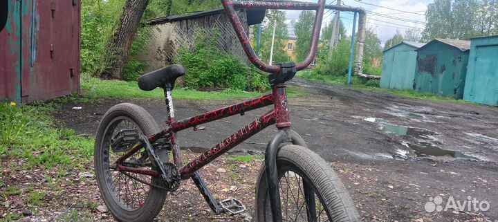 Bmx tech team grasshopper трюковой велосипед