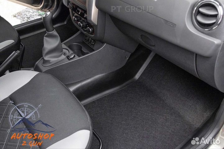 Накладки на ковролин тоннельные Ларгус 2021