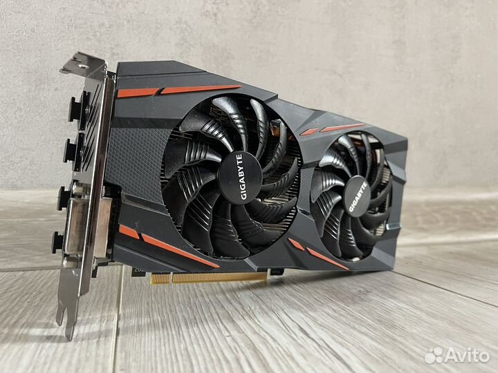Лот на 10 видеокарт Gigabyte Gaming RX580 8GB