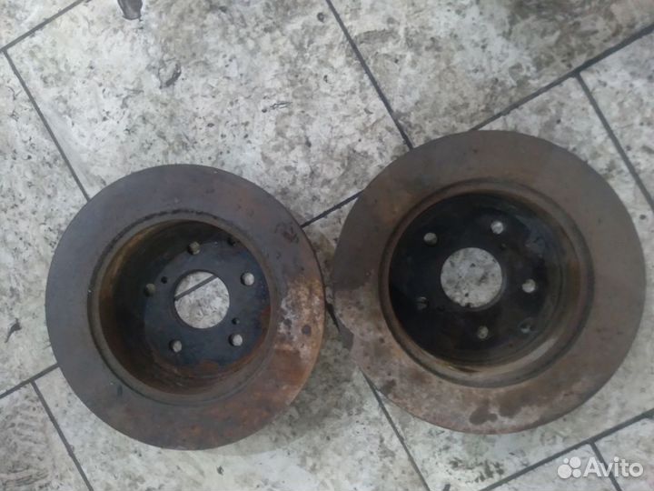 Диск тормозной задний toyota rav4 3 xa30