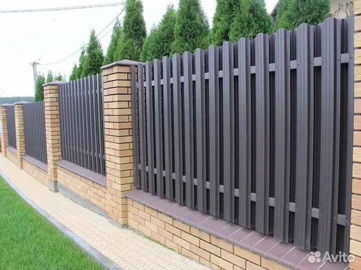 Евроштакетник П- образный