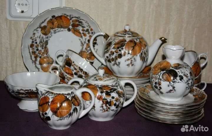 Сервиз чайный лфз Золотая осень