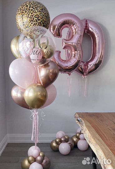 Воздушные шары для девушки