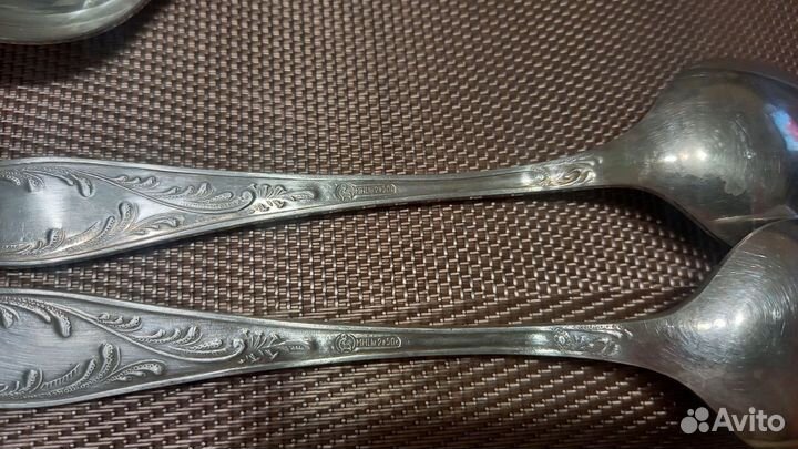 Ложки столовые мельхиор