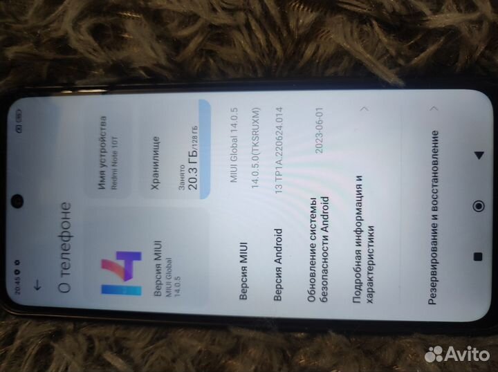 Xiaomi Redmi Note 10T, 6/128 ГБ