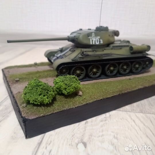 Подставка для моделей наземной техники 1/35