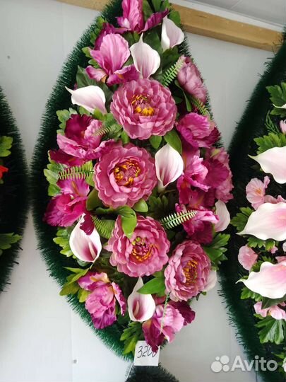 Ритуальные венки на похороны