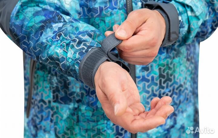 Куртка FHM Guard голубой/серый