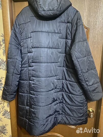 Пуховик женский большой размер 68 70
