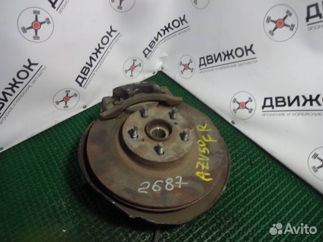 Тормозной диск toyota AZV50 перед право