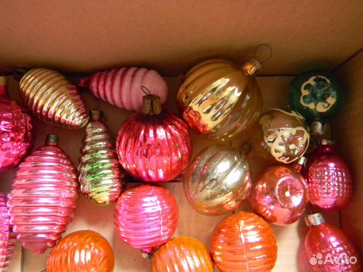 Ёлочные игрушки. СССР