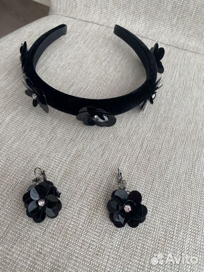 Новое украшение Coccinelli ободок и серьги