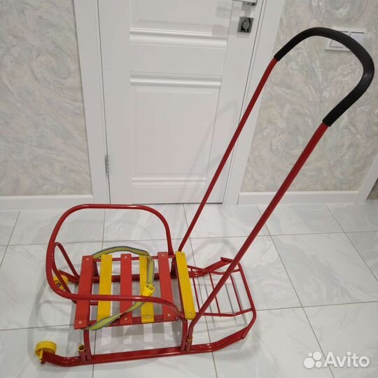 Детские зимние санки