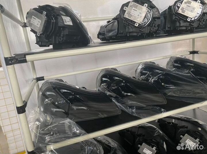 Фары светодиодные Порш Кайен 957