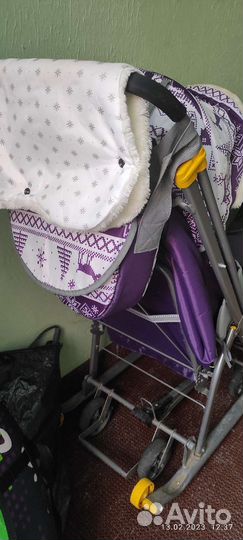 Санки коляска