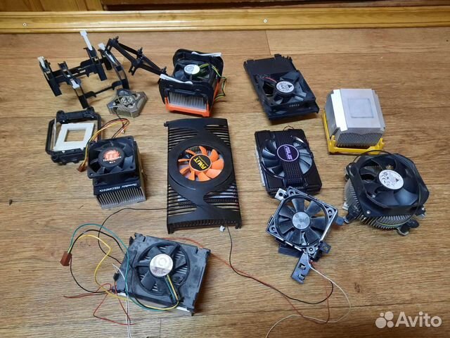 Кулеры с радиаторами